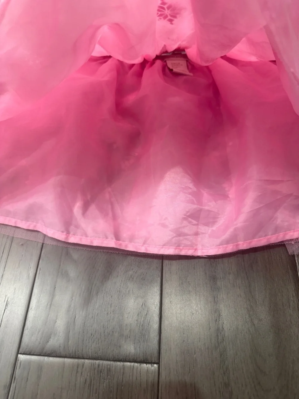 Cynthia rowley Pink Tulle Skirt with Silver Star Accents